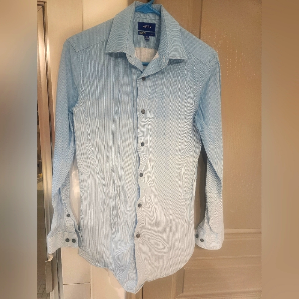 APT 9 dress shirt premier flex slim fit
